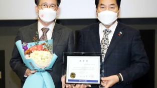 용인문화재단 임직원 자원봉사 용인시장상 수상