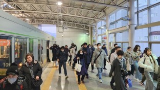 용인특례시, 경천철 개통 11년 만에 누적 승객 1억명 돌파