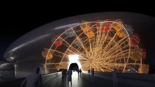 DDP(동대문디자인플라자) 220m 외벽에 빛으로 수놓는 초현실 세계 '서울라이트' 17일 개막