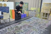서양화가 권순욱 작가, 아름다운 세상 작품으로 '2023 거리로 나온 예술' 개인전 진행 중