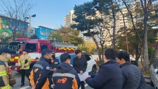 용인시의회 김병민의원, 마성초 인근 불법주정차 단속으로 화재피해 최소화!