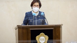 용인시의회 박남숙 의원, 폐마스크 수거 수집 방법 효율화 방안 제안
